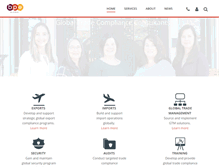 Tablet Screenshot of bpeglobal.com